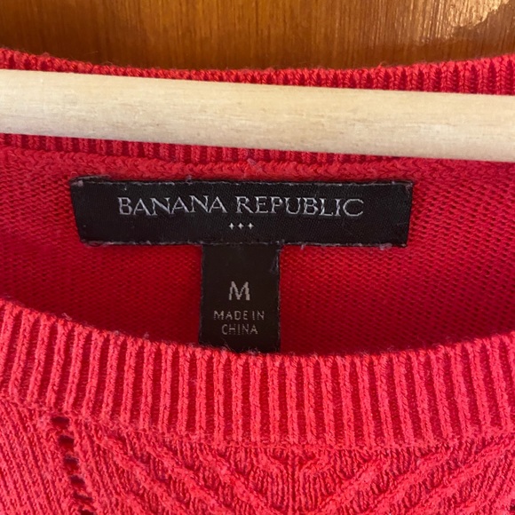 Red Banana Republic Knit Top - Picture 4 of 5
